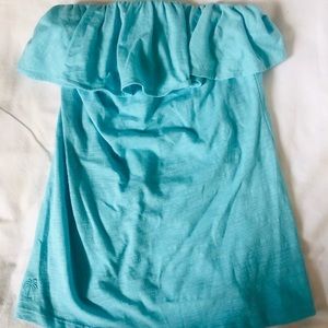 💙 LILLY PULTIZER STRAPLESS SHIRT 💙